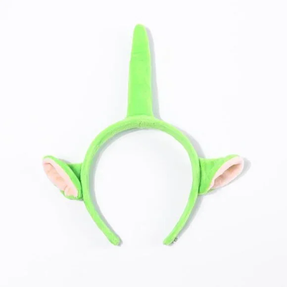 Green Cloth Headband Ears Fashion Hair Accessory for Adults Halloween Parties - Picture 1 of 5